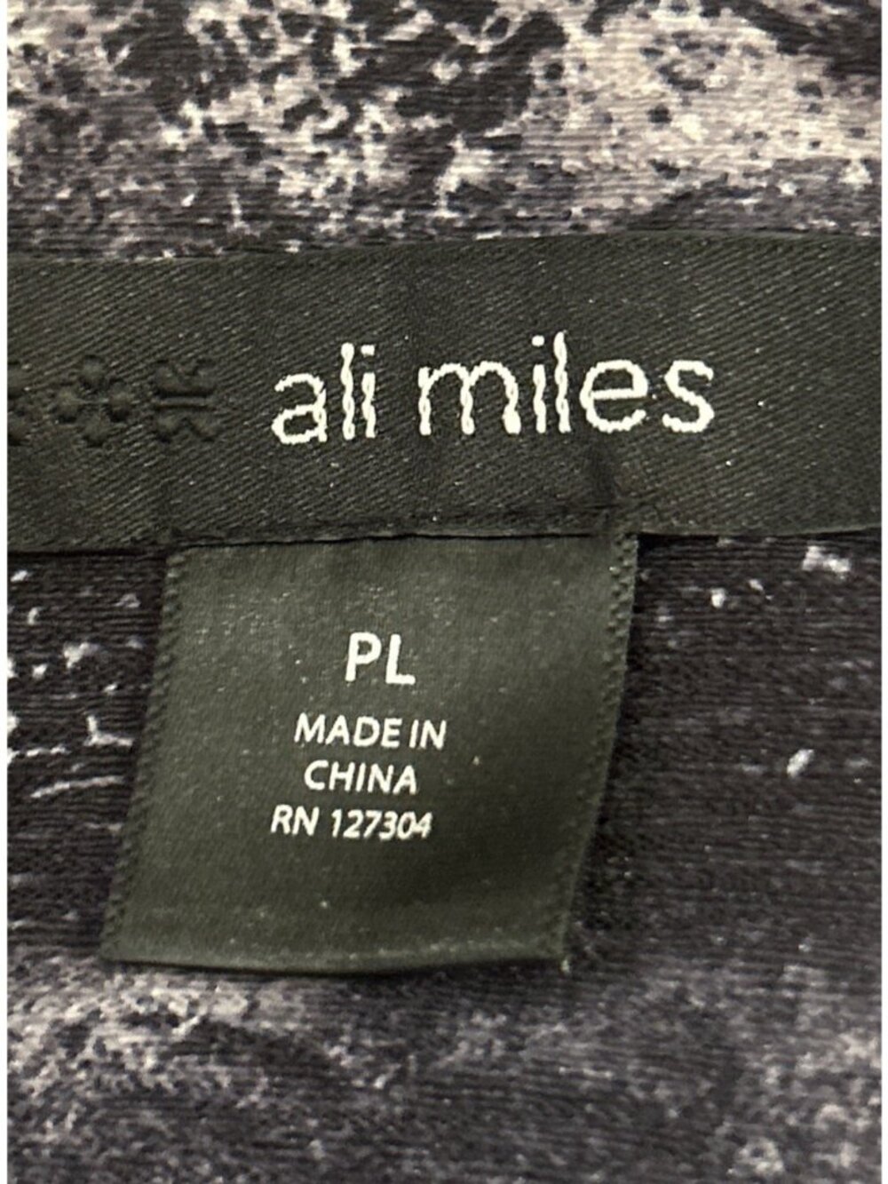 ALI MILES Petite Large Structured Collar Colorful Art to Wear Jacket Top Size PL - Picture 4 of 4